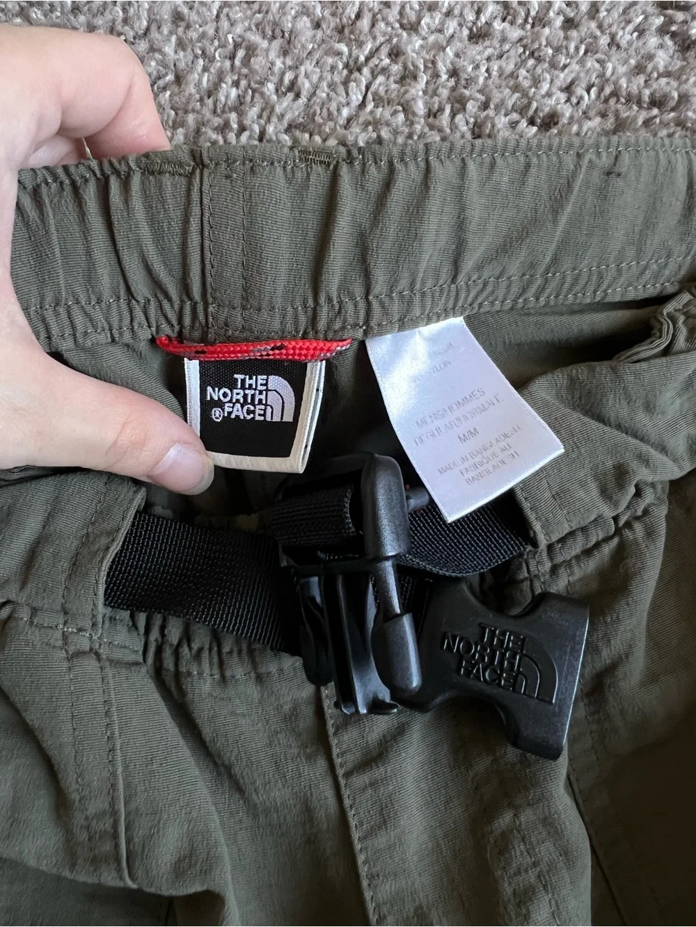The North Face Men's Cargo Convertible Hiking Pants size M
